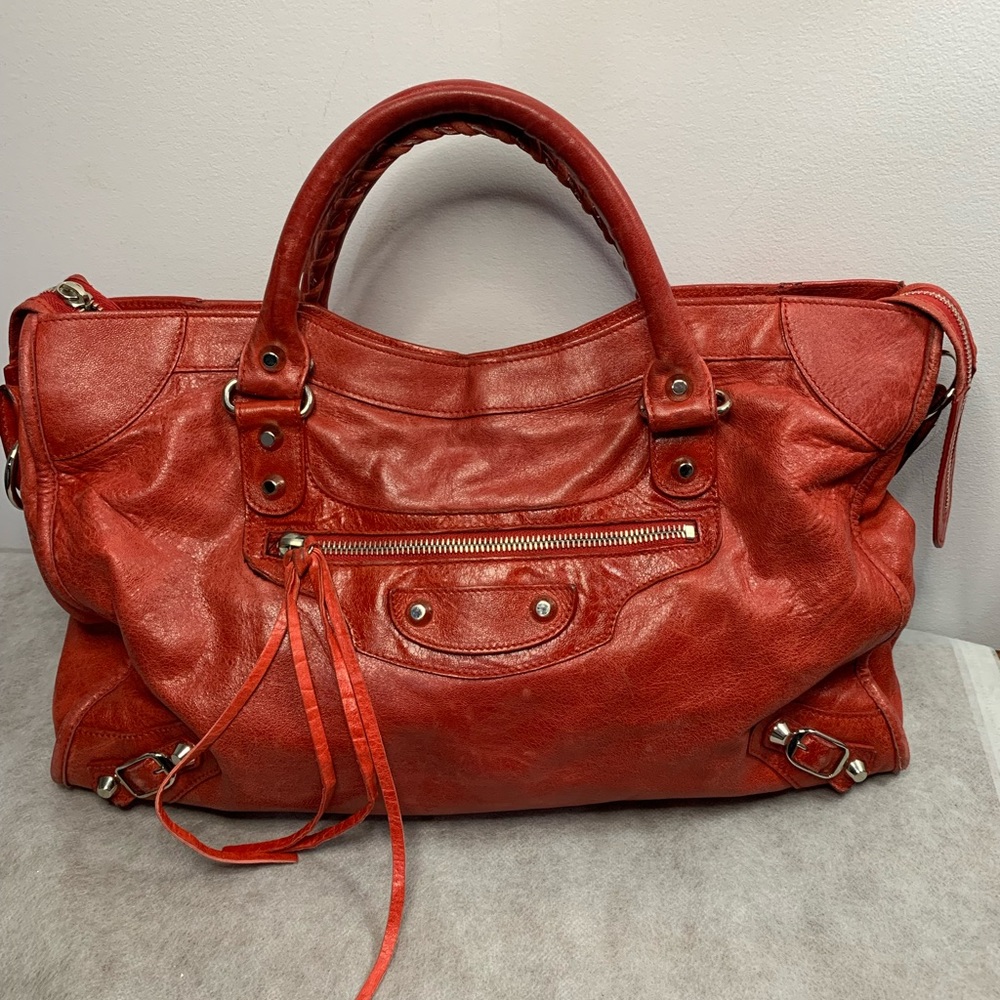 Balenciaga Classic City Rouge